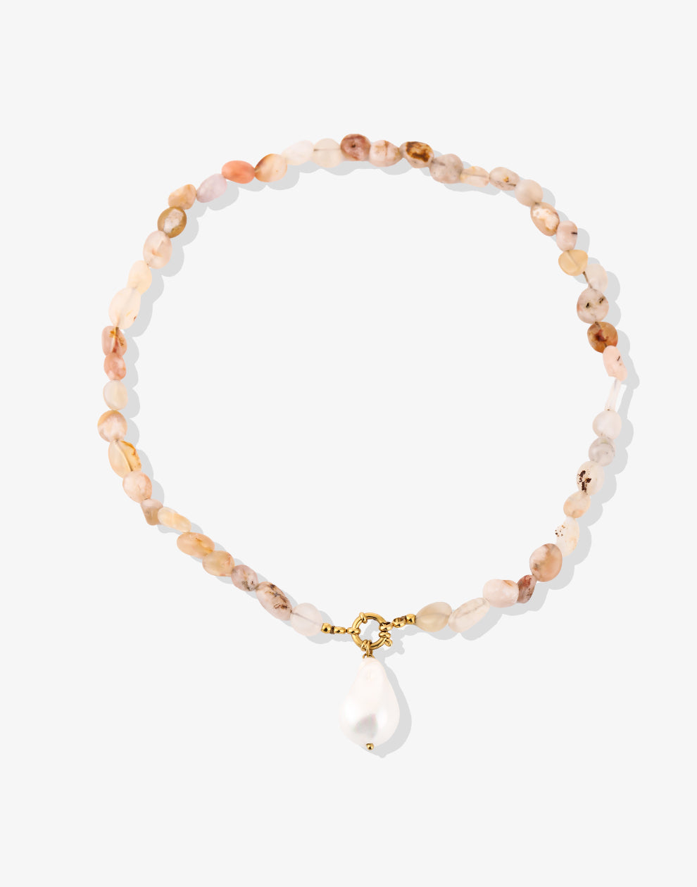 Kralenketting met parel hanger