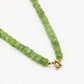 Kralenketting vierkant natuursteen groen