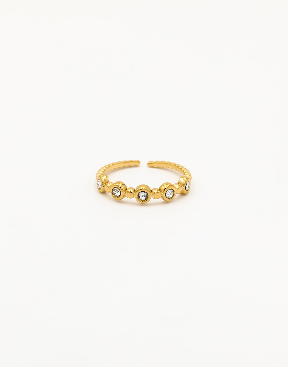 Ring cirkels met steentjes