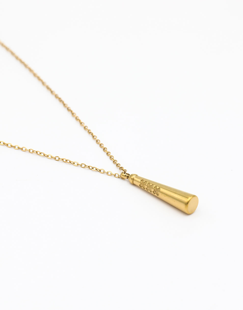 Ketting Amsterdammertje goudkleurig