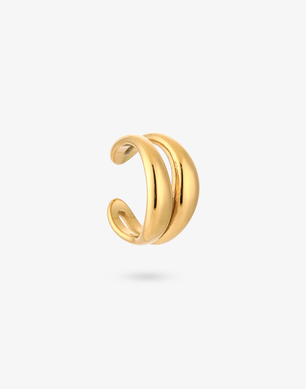 Earcuff dubbel asymmetrisch