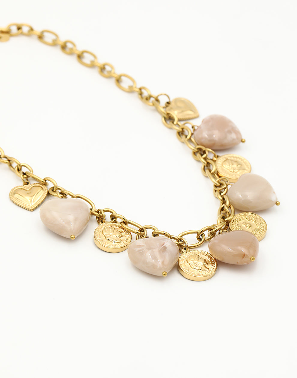 Schakelketting harten en muntjes