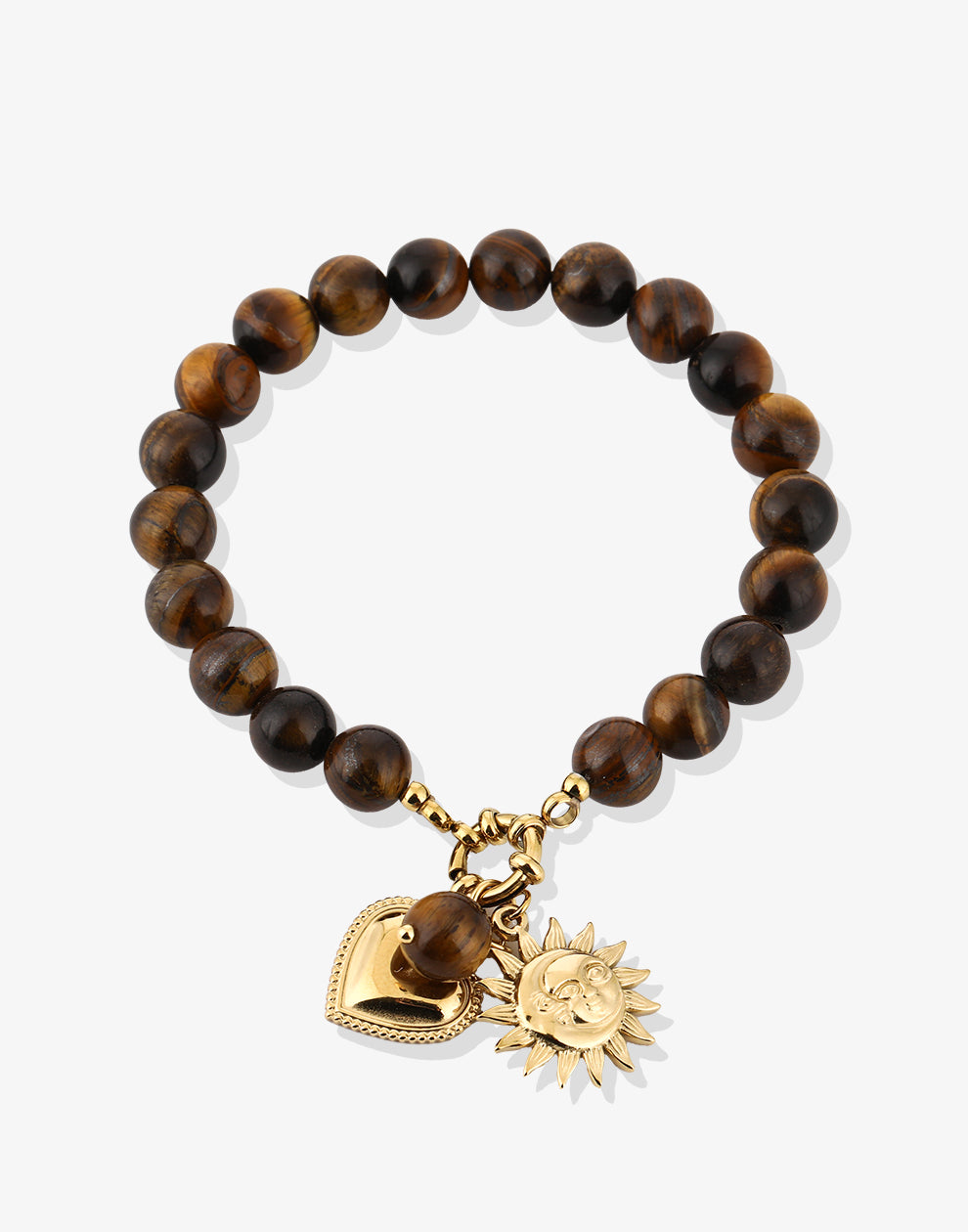 Kralenarmband bedels tiger