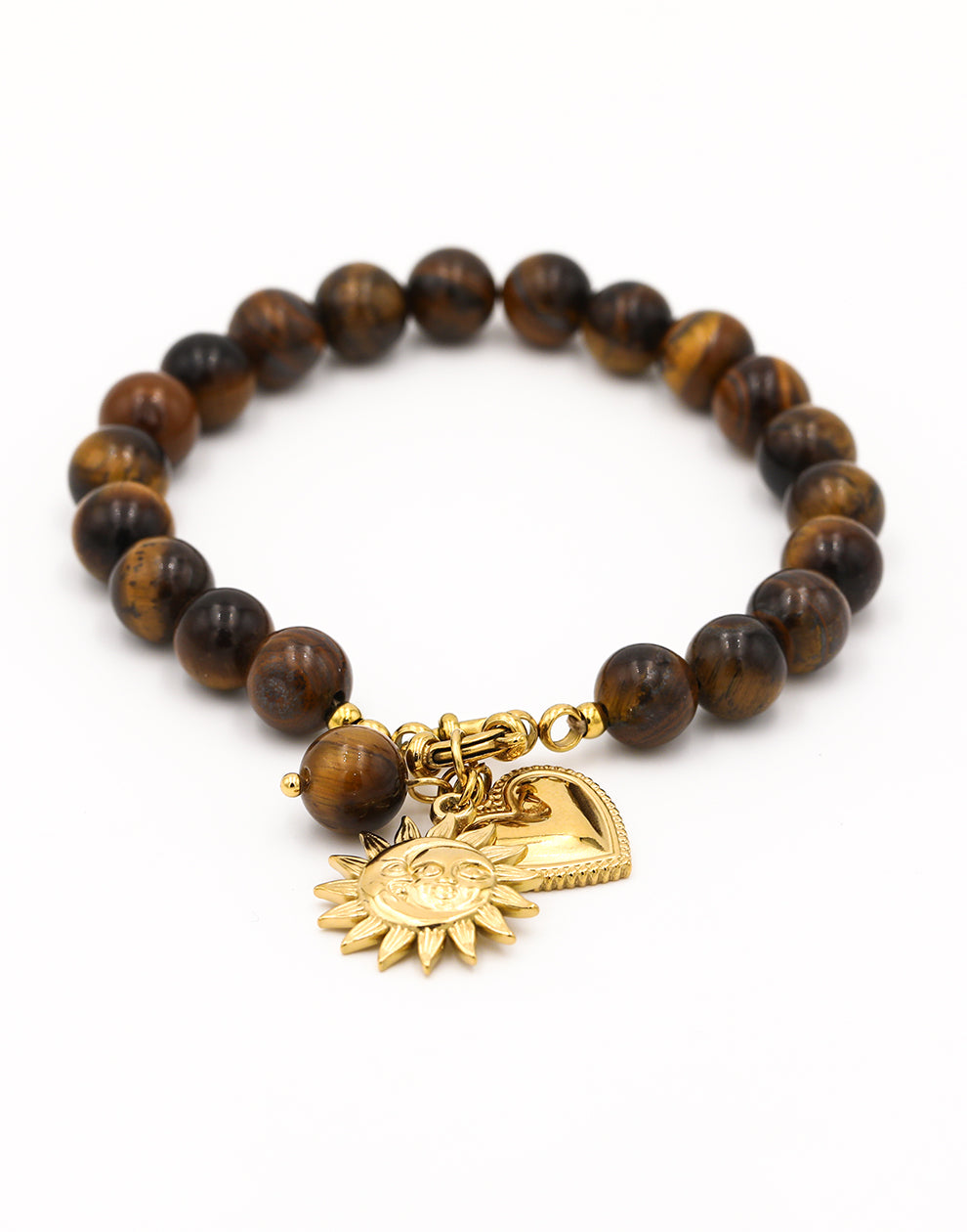 Kralenarmband bedels tiger