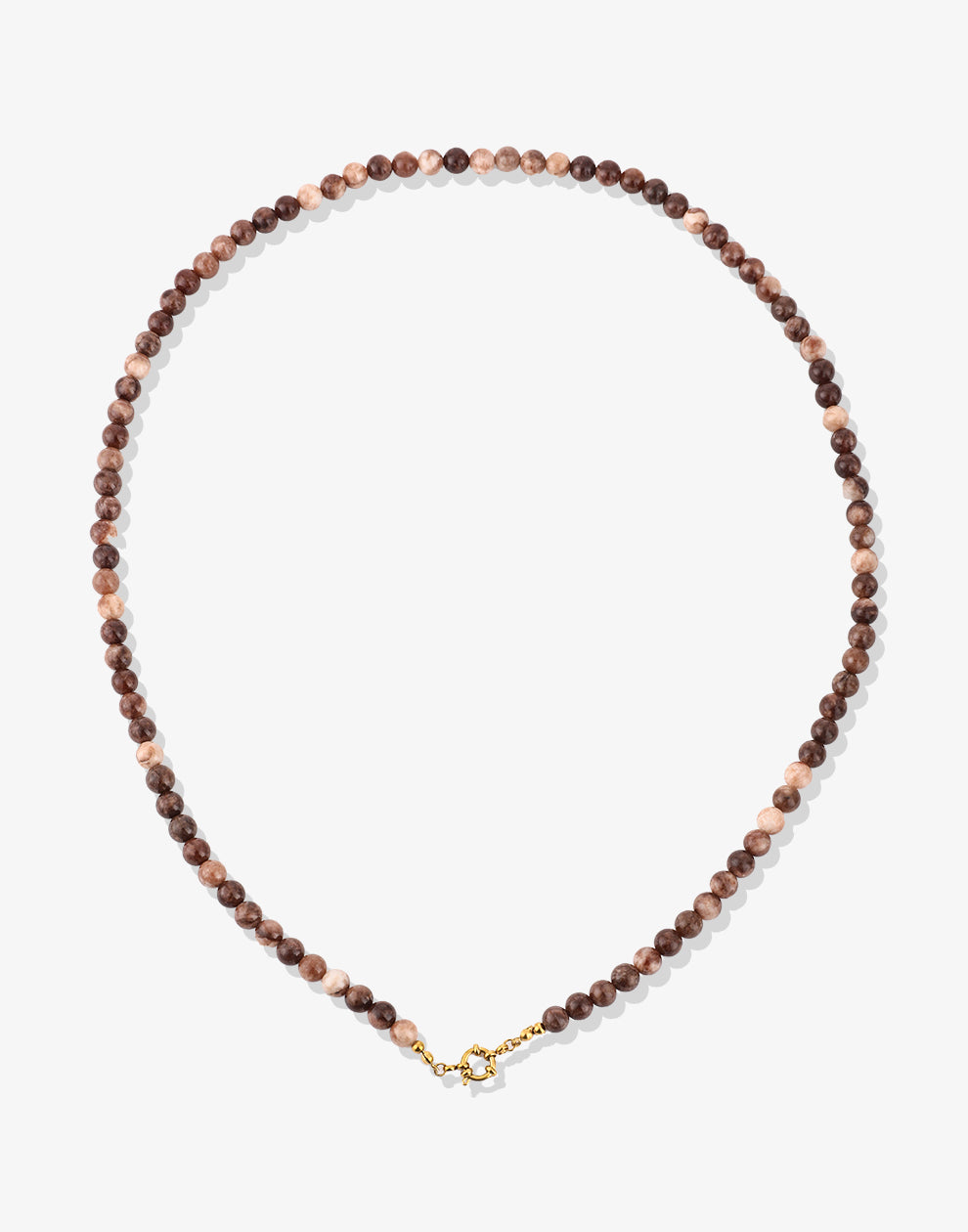 Lange kralenketting tiger