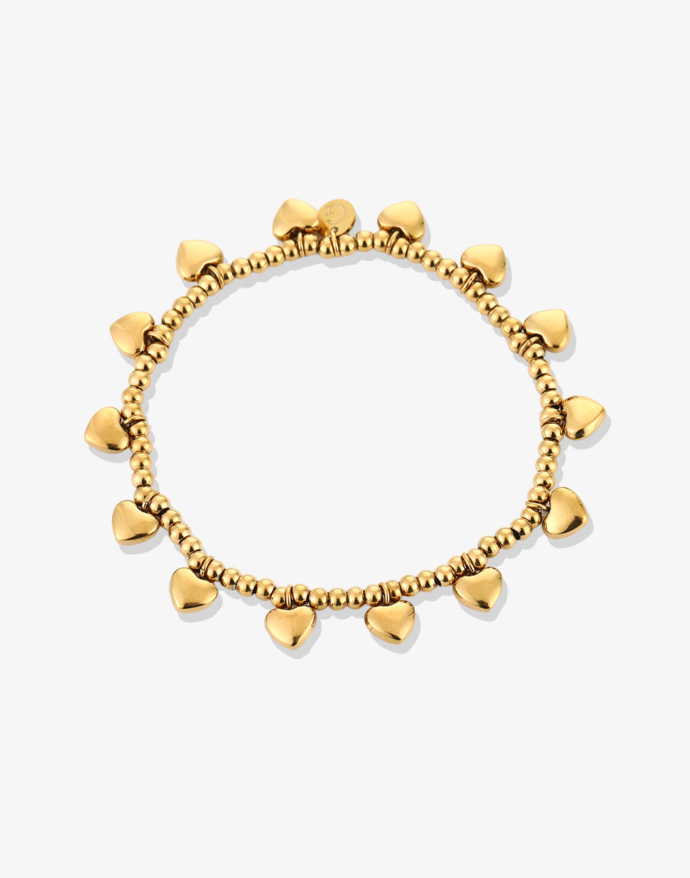Stretch armband kleine hartjes