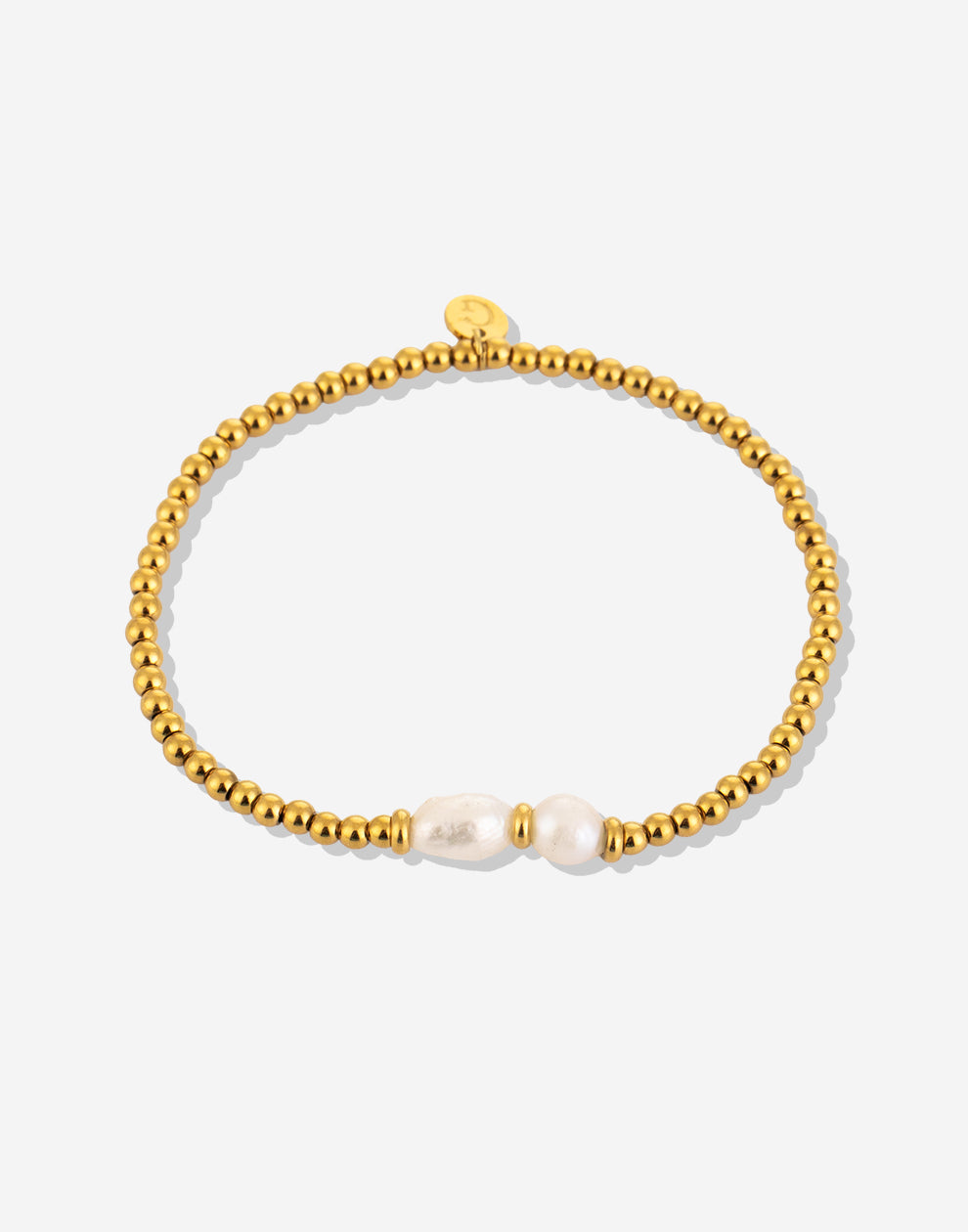 Stretch armband bollen parels