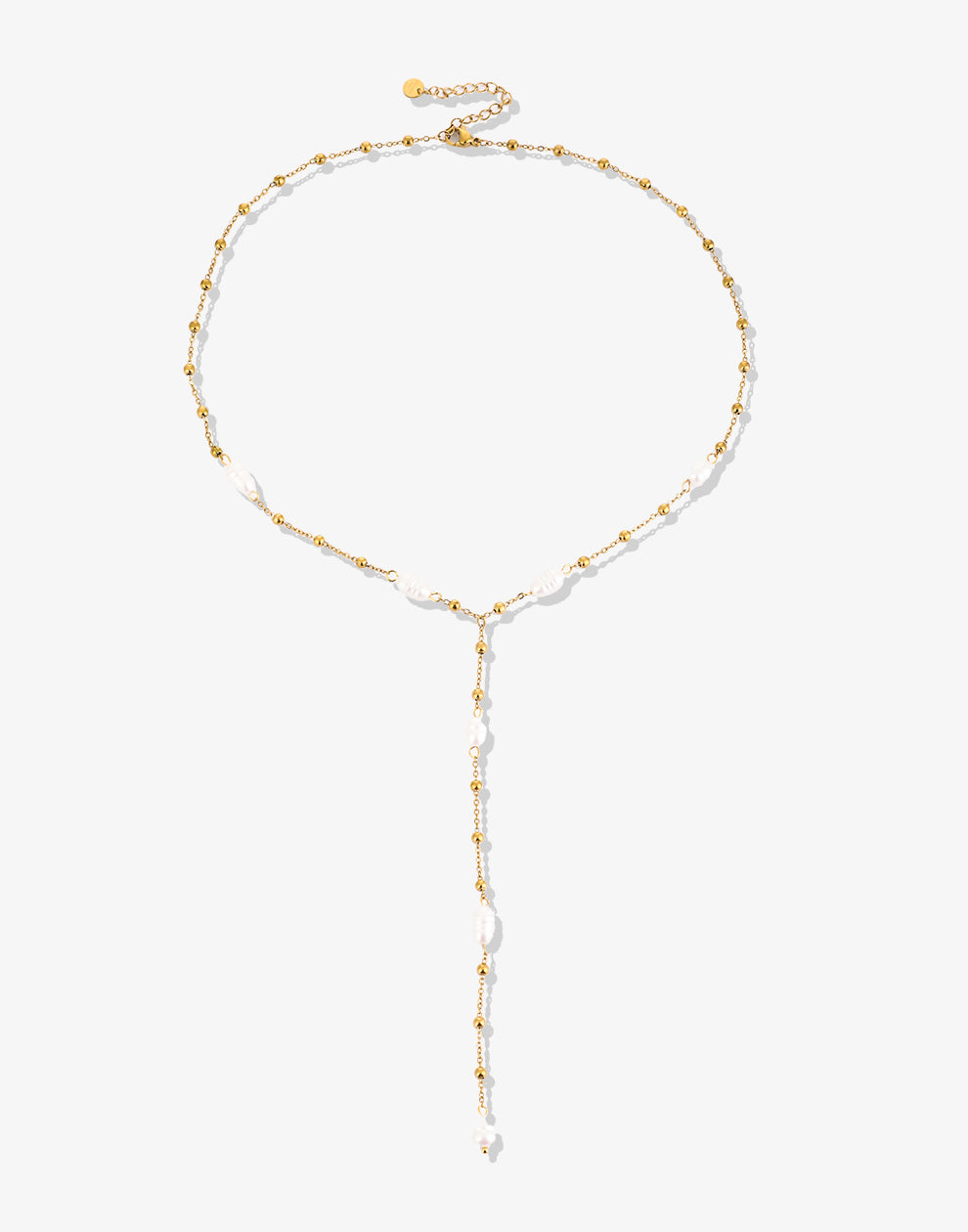 Y ketting parels
