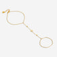 Hand chain rond steentje