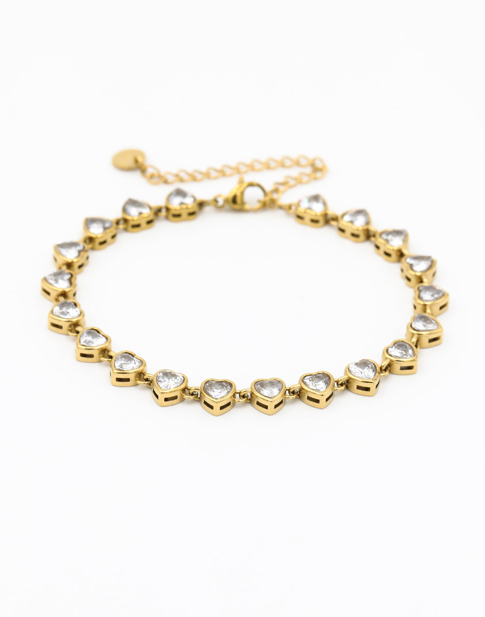 Hartjes armband sparkle