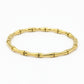 Bangle bamboo goudkleurig