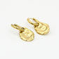 Oorbellen munt hanger