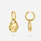 Oorbellen munt hanger
