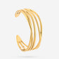 Chique bangle goudkleurig