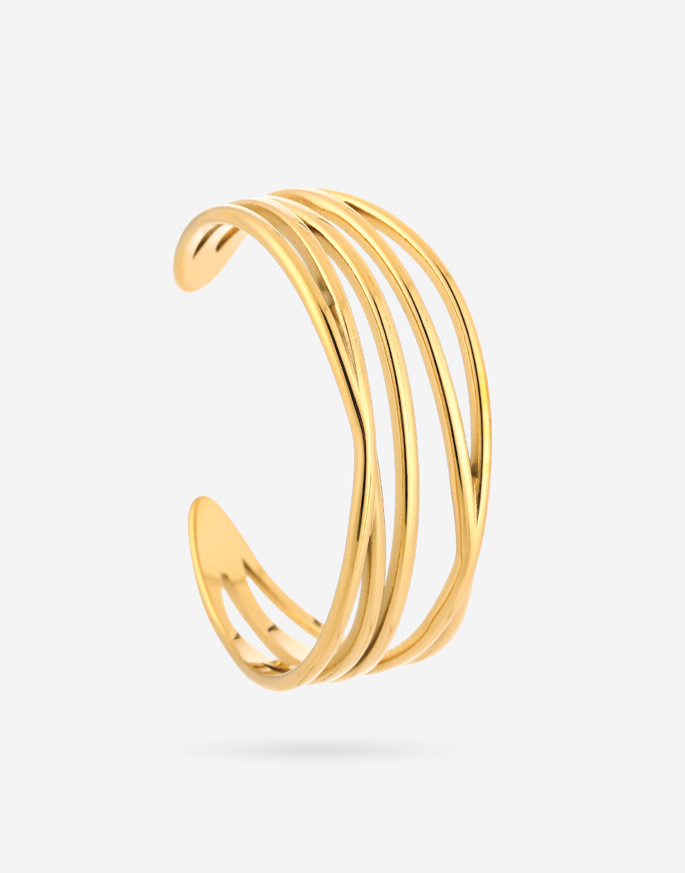 Chique bangle goudkleurig