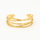 Chique bangle goudkleurig