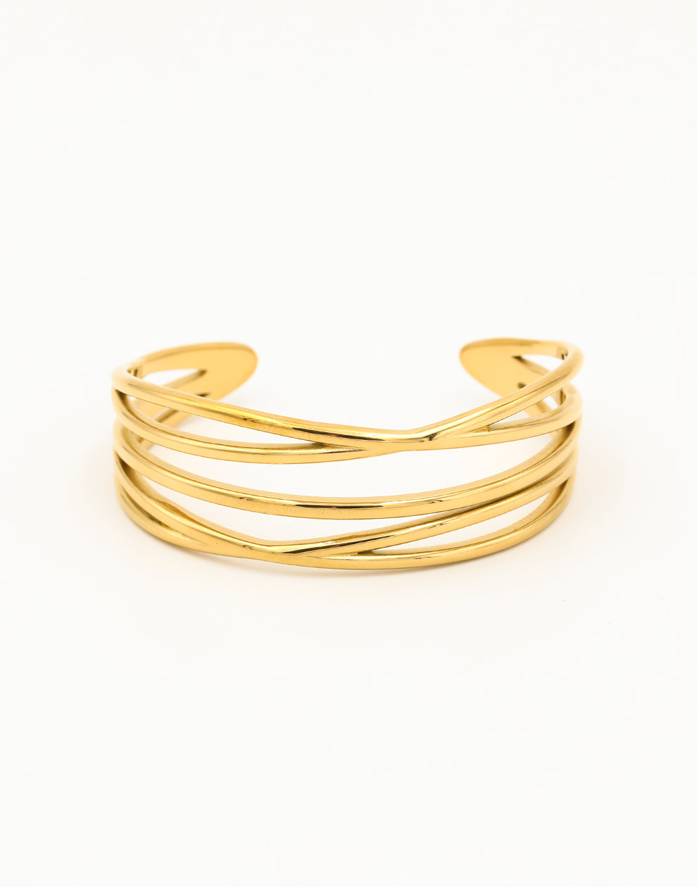 Chique bangle goudkleurig