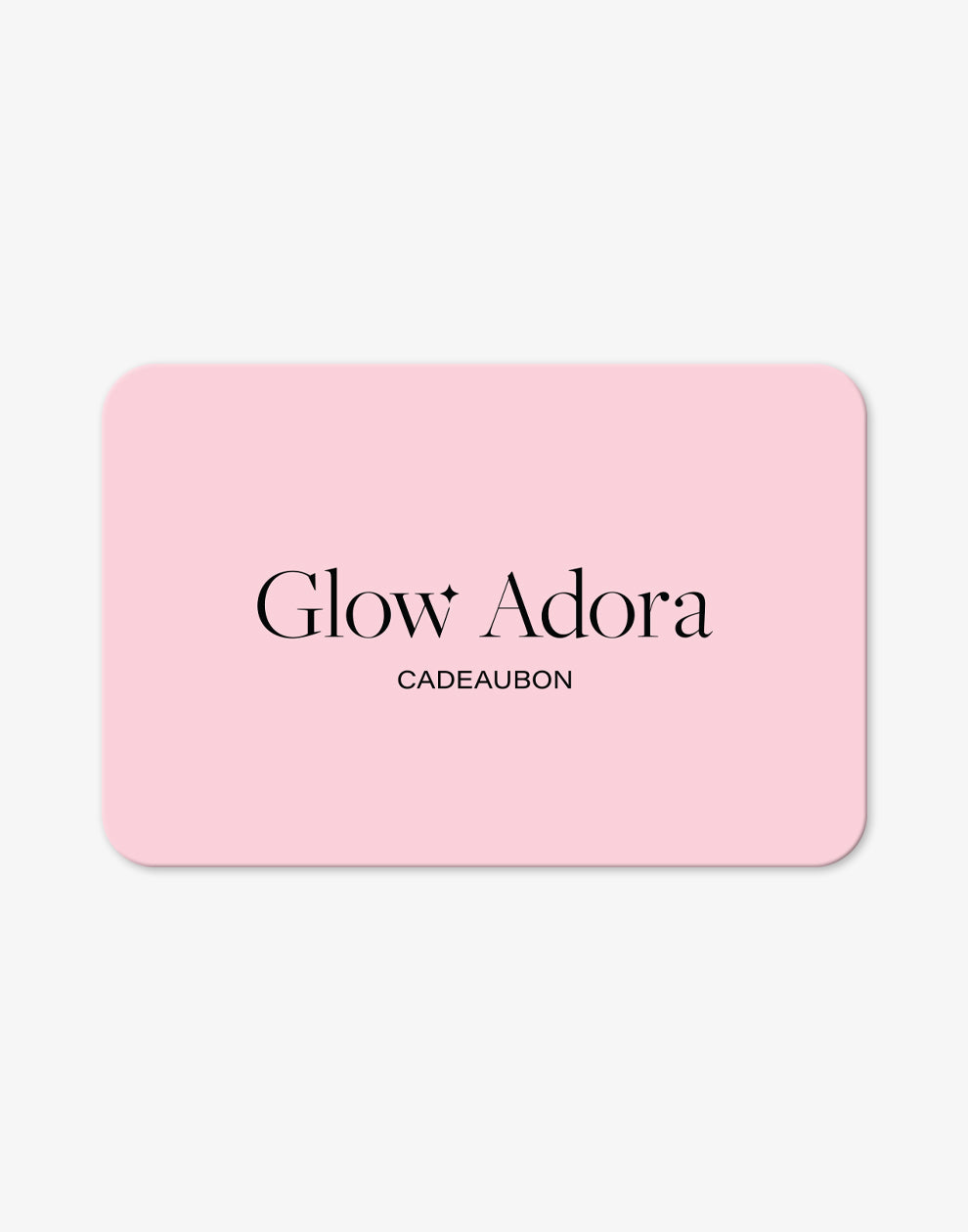 Glow-Adora cadeaubon