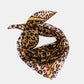 Vierkante sjaal leopard